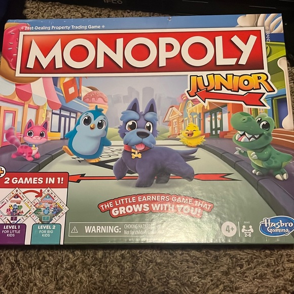 Hasbro Toys Hasbro Monopoly Discover Board Game For Kids Ages 4 Hasbro Toys Hasbro Monopoly Discover Board Game For Kids Ages 4